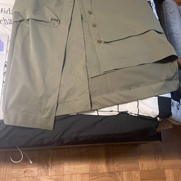 Women's Asymmetrical Army Green Skirt - Size XXL (NEW without TAGS) - Picture 6 of 7